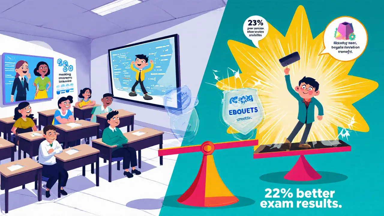 Активное обучение: студенты работают в команде, обсуждают, пишут код и используют симуляции.