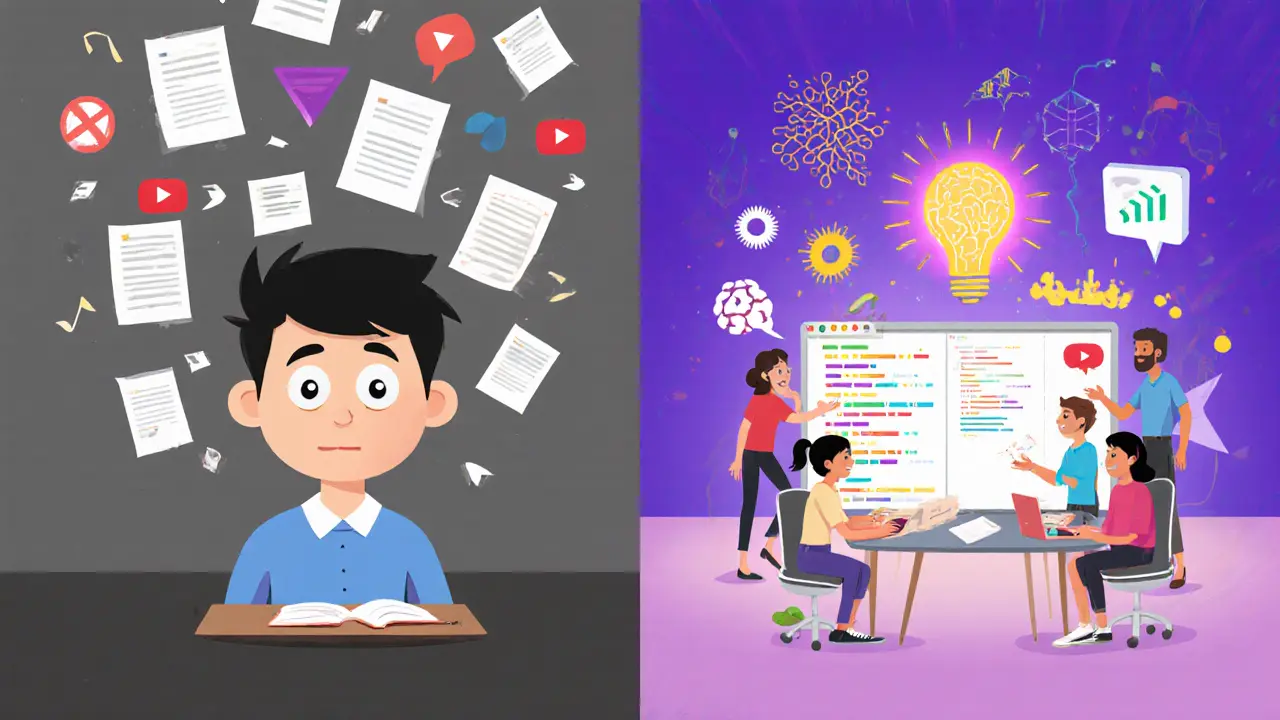 Активное обучение vs пассивное: что эффективнее в онлайн-курсах и как выбрать правильный подход