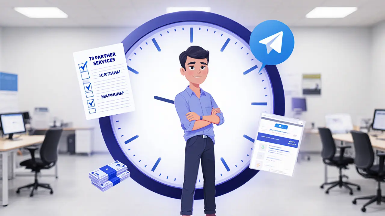 Предприниматель с чек-листом и 17 продажами, часы показывают 36 часов — без команды и сайта.