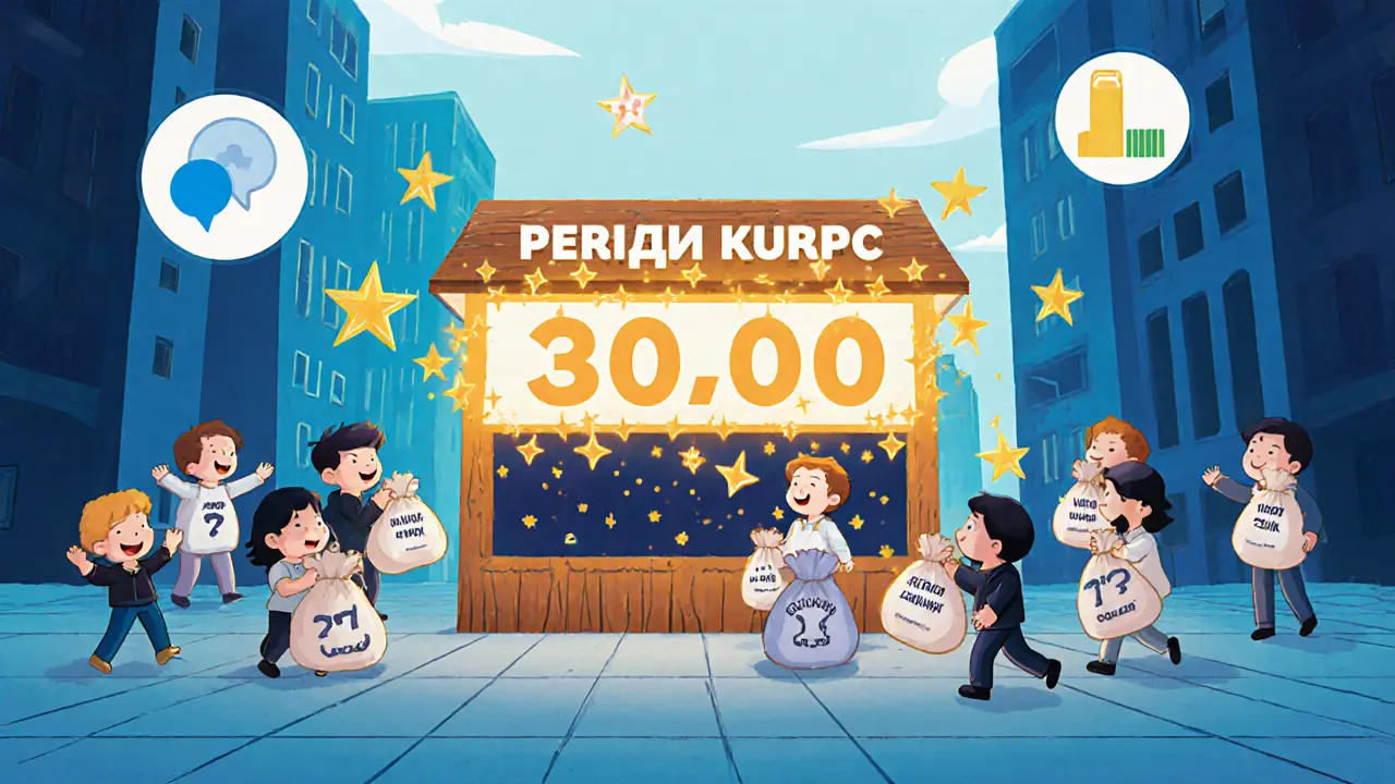 Три цены на прилавке: одна незаметна, другая привлекает покупателей с отзывами, третья сияет звездами.