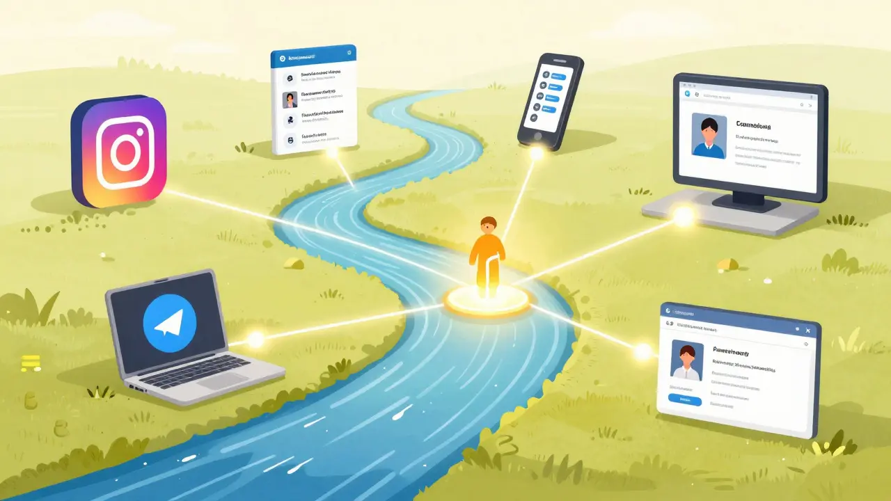 Мультиканальные воронки: как интегрировать все точки касания клиента для роста продаж