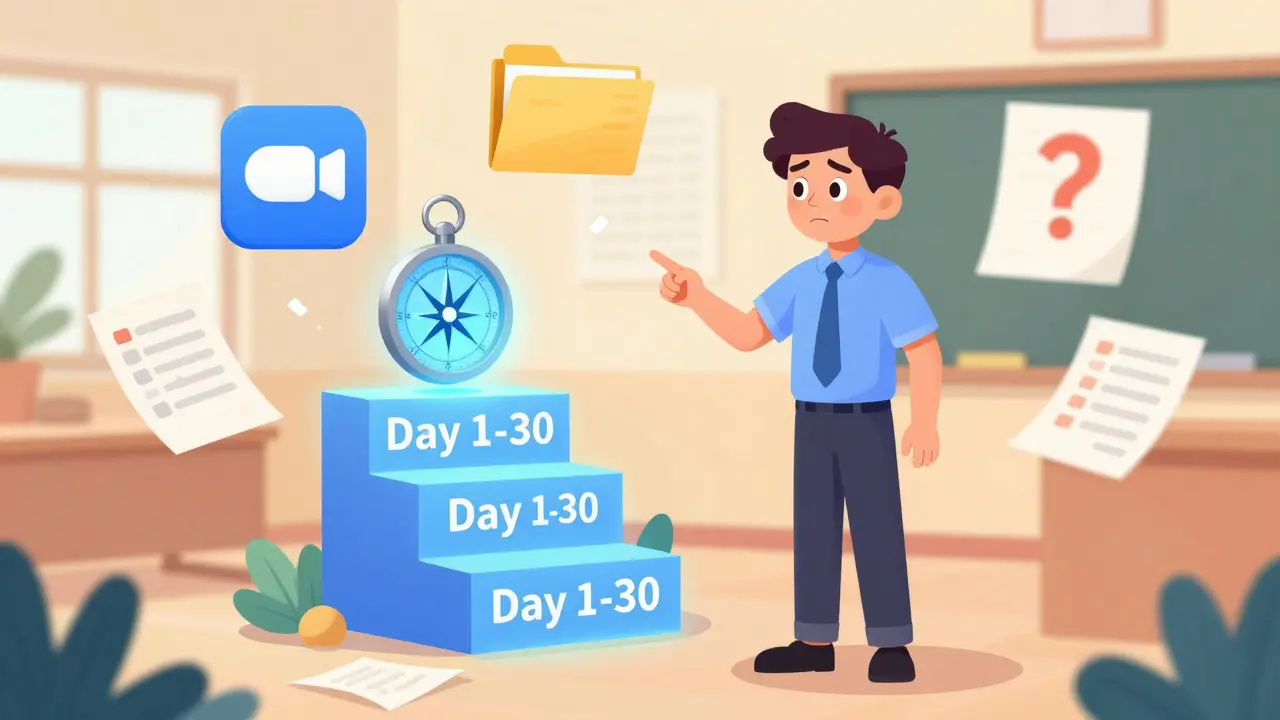 Адаптация новичков: программа первых 30 дней для команды онлайн-школы