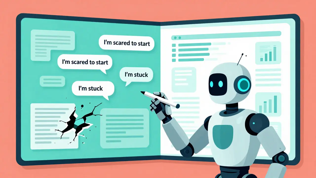 Эксперт использует ИИ-помощника, чтобы выбрать и персонализировать вопросы аудитории для контента.