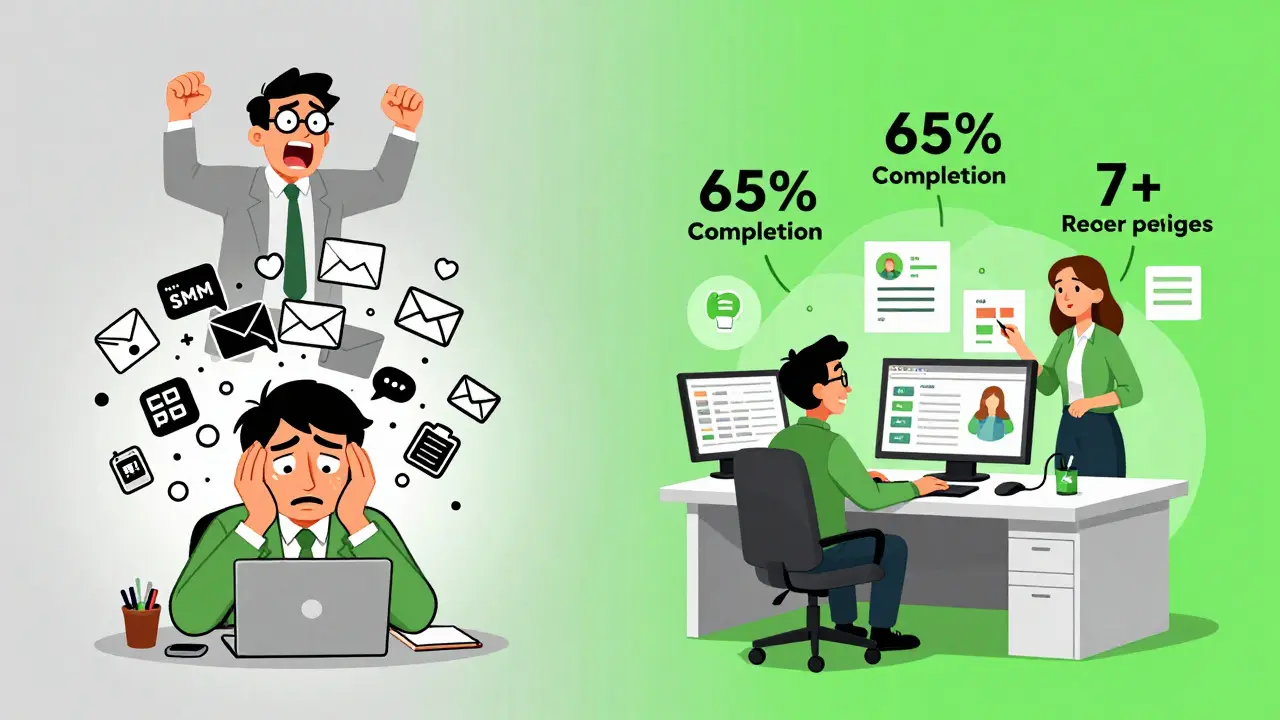 Сравнение: перегруженный маркетолог против стратега, работающего с данными и педагогом.