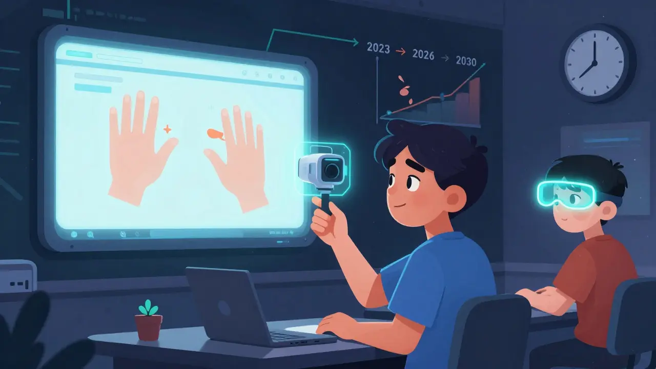 ИИ в классе 2025 года распознаёт усталость студента и предлагает интерактивную симуляцию вместо лекции.