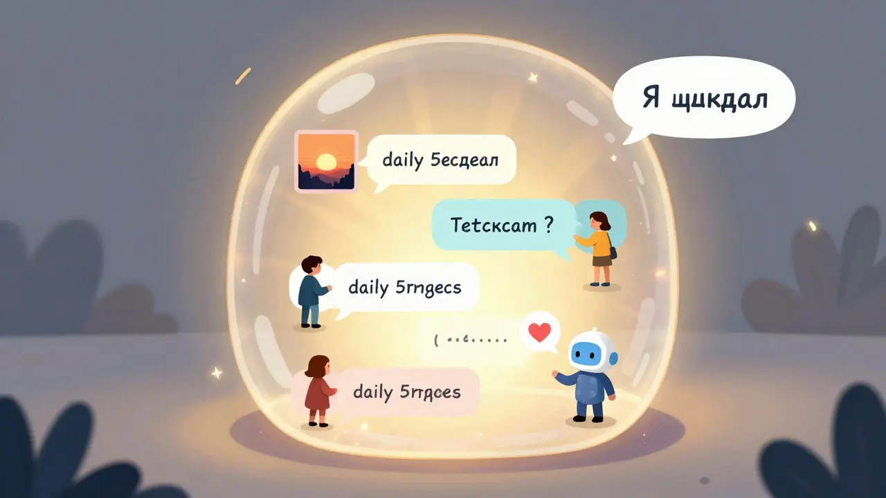 Telegram-чат с 20 людьми, получающими ежедневные задания и поддерживающие друг друга.