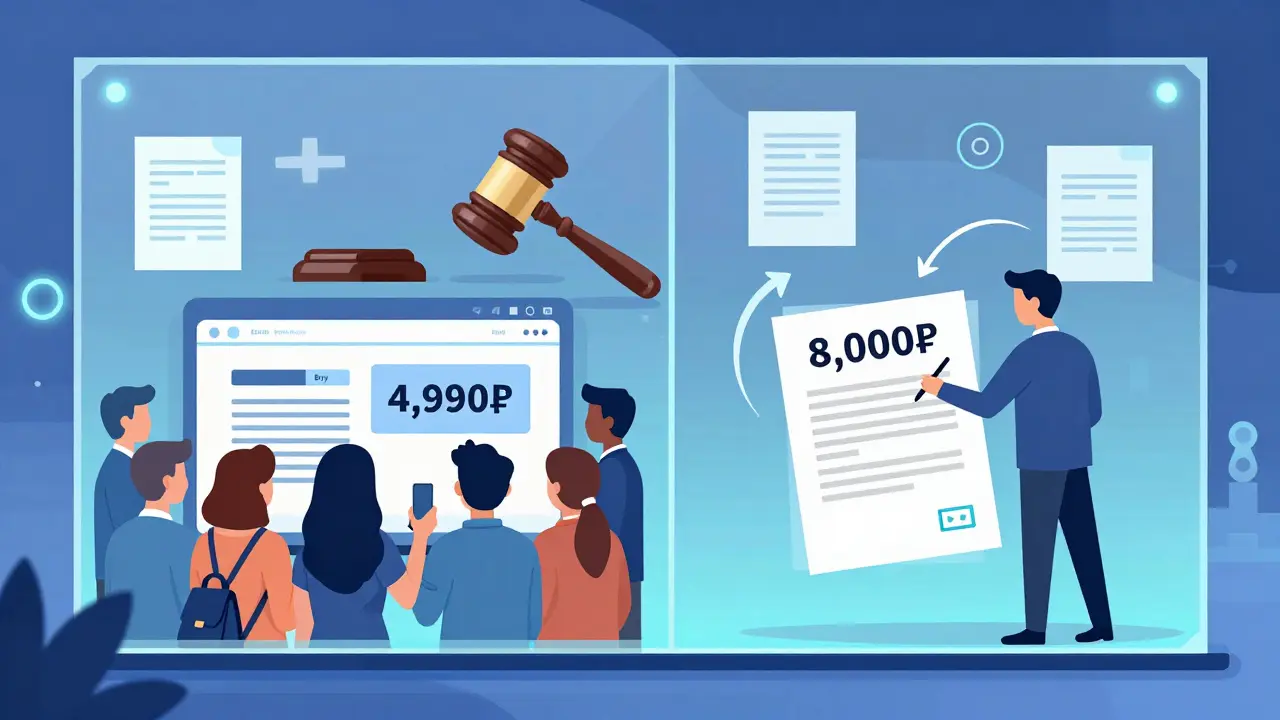 Публичные оферты и индивидуальные контракты: как они влияют на цену в России