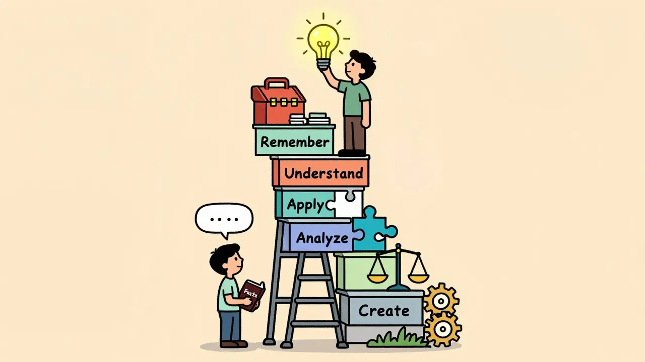 Таксономия Блума: уровни обучения и цели - как структурировать обучение от простого к сложному