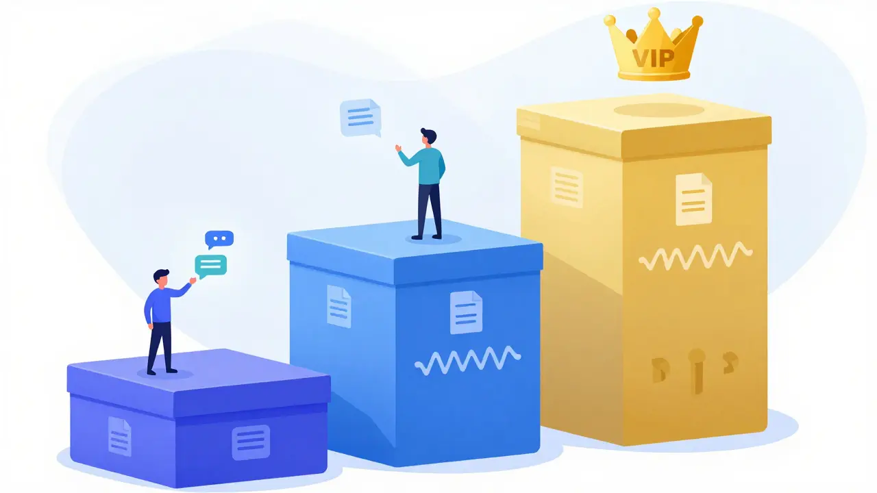 Уровни подписки для платной рассылки