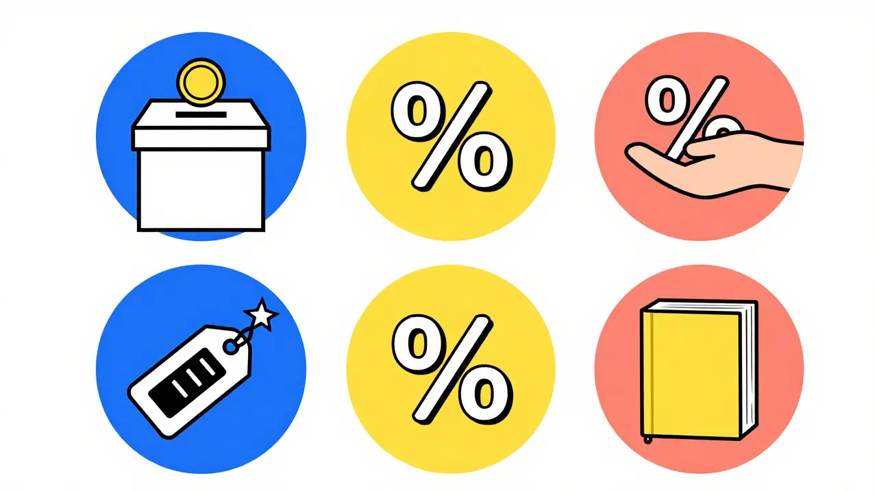 Иллюстрация четырех моделей социального ценообразования в кругах