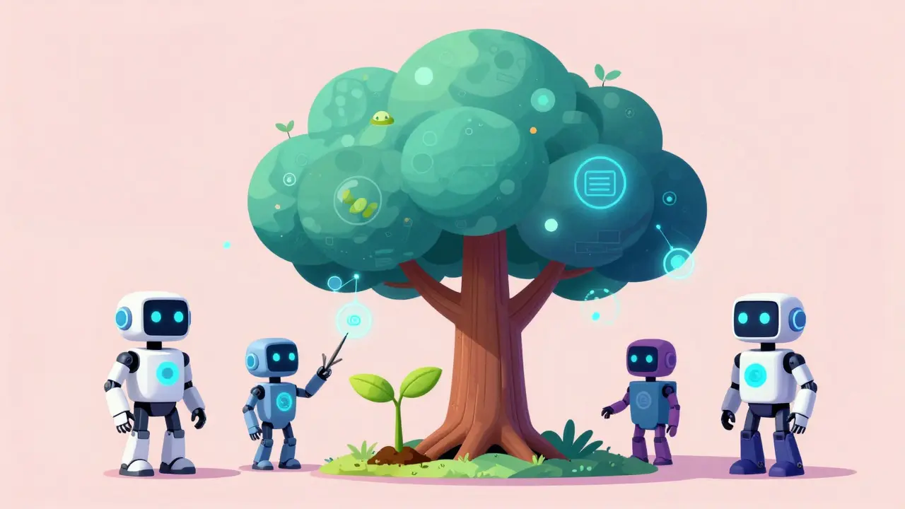 Концепция роста онлайн-школы с помощью AI и современных технологий обучения