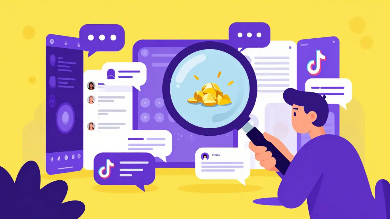 Поиск золотых идей для курса в комментариях соцсетей и сообществах