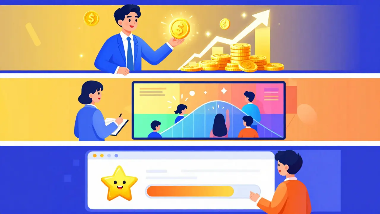 Три разных вида дашбордов для владельца, учителя и студента