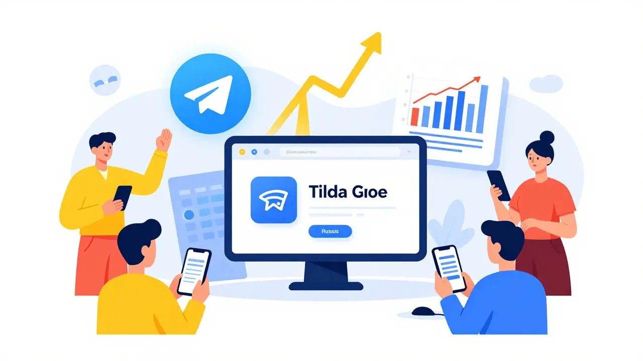 Инструменты для запуска воронки в РФ: Telegram, Tilda и аналитика
