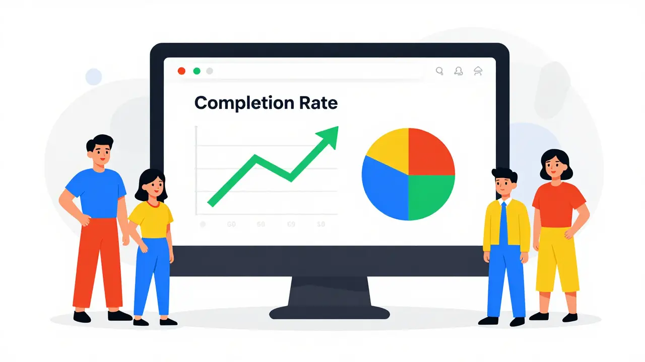 Метрики вовлечённости учеников: как считать Completion Rate и активность