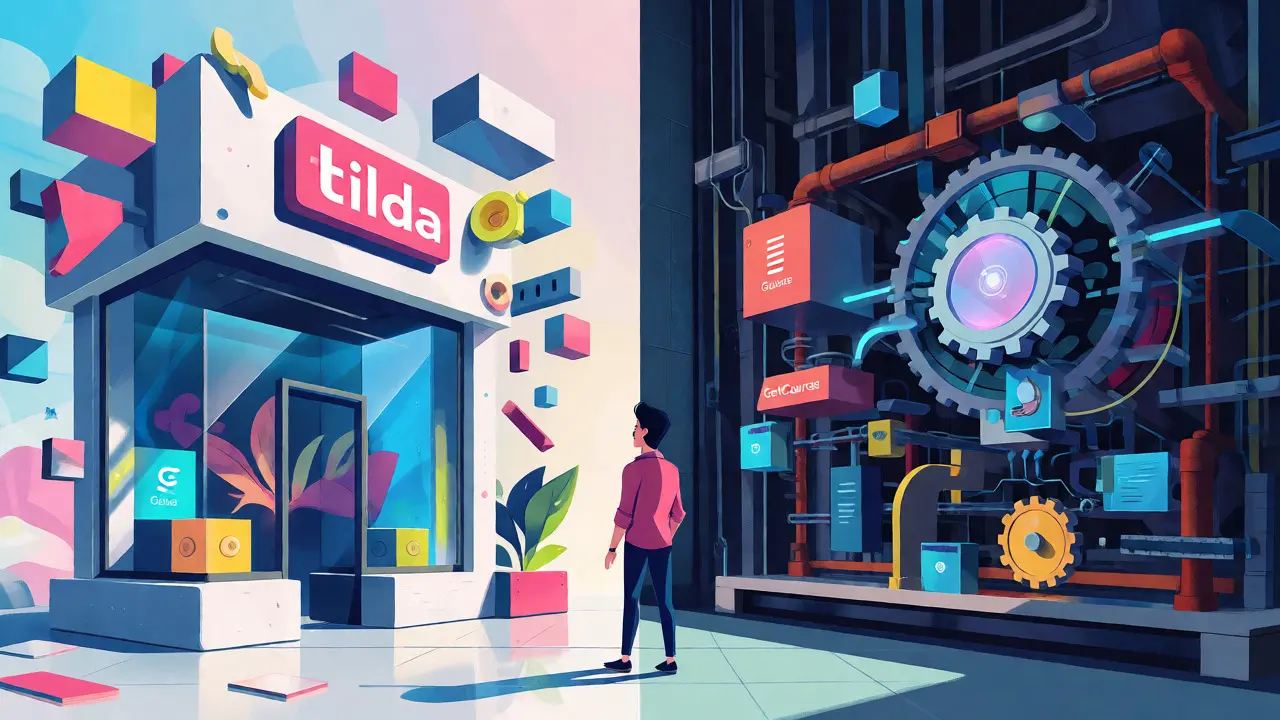 Tilda vs GetCourse: что выбрать для лендинга курса в 2026 году